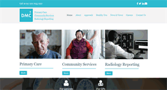 Desktop Screenshot of dmchealthcare.co.uk